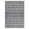 Geometric Distressed Bohemian Rug, Machine Washable Low Pile Floor Carpet Non Slip Modern Print Rugs for Living Room Dining Room - 2 of 4