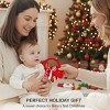 Silicone Christmas Teether Ring Toy for Baby, BPA Free Soothing Teething Relief Toy for Infant & Toddlers 0-18 Months, Perfect Christmas Gift for Baby - 2 of 4