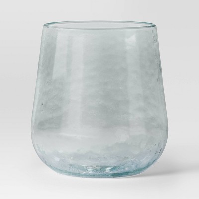 12 fl oz Wine Glass Light Mint Green - Threshold™