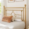 Allewie Metal Platform Bed Frame with Victorian Vintage Headboard and Footboard/Mattress Foundation/Under Bed Storage/No Box Spring Needed/Noise-Free/Easy Assembly - 4 of 4