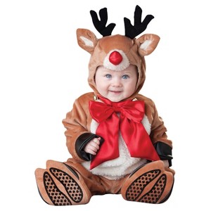 Halloween Toddler Reindeer Rascal Costume 6-12 Months, Adult Unisex, Size: 6-12M, MultiColored