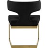 Meridian Furniture Alexandra Black Velvet Dining Chair - 2 of 4