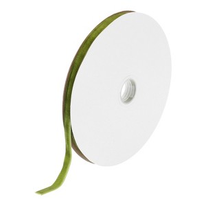 Unique Bargains Soft Single Face Spool Silky Velvet Ribbon for Gift Wrapping - 1 of 3