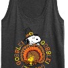 Women's - Peanuts - Gobble Gobble Graphic Racerback Tank - 2 of 4