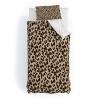 Deny Designs Iveta Abolina Brown Leopard Twin/Twin Xl Duvet and Sham Set (2-3pc Set) - 2 of 4