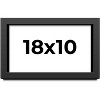 PosterPalooza | Shadow Box 1.5" Depth Black Picture Frame - UV Acrylic, Backing Board, Hanging Hardware - 2 of 4
