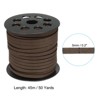 Unique Bargains DIY Jewelry Making Vintage Style Faux Suede Leather Lace 1 Pcs 0.2 Inch x 50 Yard - 2 of 4
