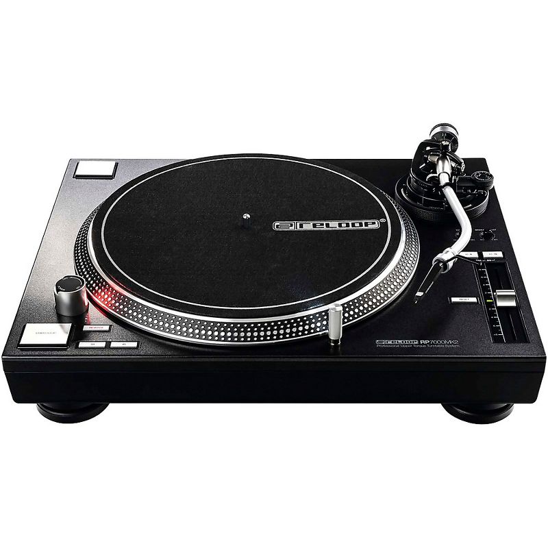Reloop RP-7000 MK2 Professional Direct-Drive DJ Turntable Black, 4 of 6