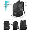 Basketball Bag, Soccer Backpack Volleyball Football Backpacks Sports Gym Bags with Shoe and Ball Compartment - 3 of 4