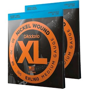 D'Addario EXL160TP Twin-Pack Bass Guitar Strings - 1 of 4