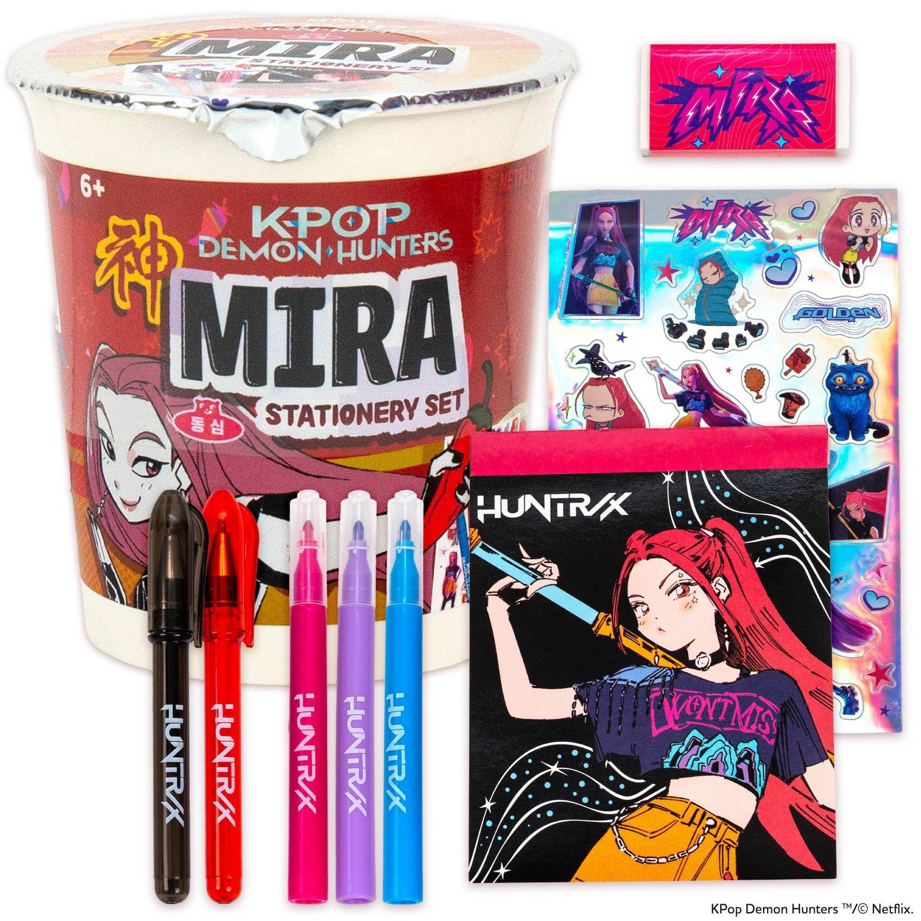 KPOP Demon Hunters Mira Stationery Set Activity Kit