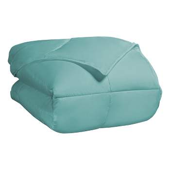 Classic Comforter Reversible All-Season Medium Weight Down Alternative Bedding by Blue Nile Mills
