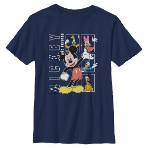 Boys Mickey & Friends Happy Pals T Shirt - 1 of 4