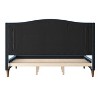 Dietrich Tufted Upholstered Bed with Headboard and Footboard | ARTFUL LIVING DESIGN - 4 of 4