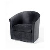 Polyester Microfiber Swivel Chair with Dacron-Wrapped Seat, Foam Cushion, and 360-Degree Swivel - 3 of 4