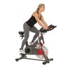 Sunny Health & Fitness Training Cycling Exercise Bike - Gray - 2 of 4