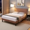 VECELO Upholstered Bed with Adjustable Headboard, Bed Frame - 4 of 4