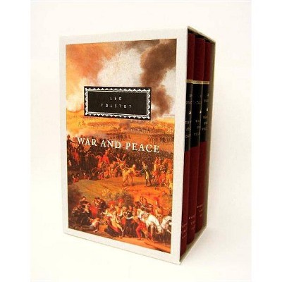 War and Peace - (Everyman's Library Classics) by  Leo Tolstoy (Hardcover)