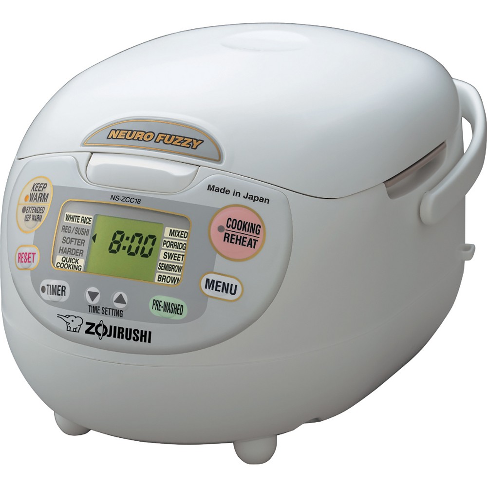 Zojirushi Ns-ZCC18WZ 10-Cup Advanced Neuro Fuzzy Rice Cooker and Warmer