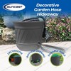 Suncast Resin Decorative Hideaway Outdoor Garden Hose Storage Pot - image 2 of 4