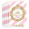 Big Dot of Happiness Little Princess Crown - Fill In Pink and Gold Princess Baby Shower or Birthday Party Invitations (8 count) - 2 of 4