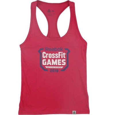 Reebok Womens CrossFit Games Crest Racerback Tank Top
