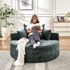 Modern 55" Single Sofa Chair, Soft Chenille Fabric, Fluffy & Comfortable, Ready-to-Use for Living Room - 4 of 4