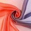 INSPIRE CHIC Women's Gradient Color Satin Colorful Lightweight Soft Scarves 1Pc - 4 of 4