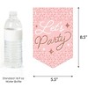 Big Dot of Happiness Pink Rose Gold Birthday - Happy Birthday Party Bunting Banner - Party Decorations - Happy Birthday - 2 of 4