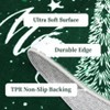 Christmas Living Room Rug, Washable Low Pile Non Slip Area Rug, Soft Tree Decorative Carpet for Bedroom, Dining, Holiday Home Decor - 4 of 4