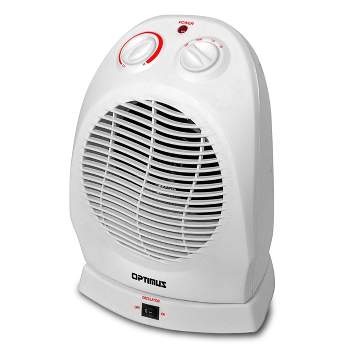 Portable Oscillating Fan Heater with Thermostat