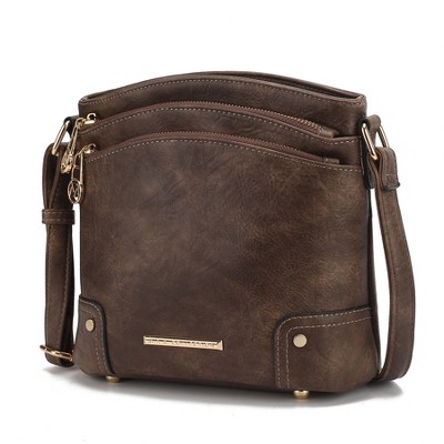 MKF Collection Ivara Vegan Leather Women’s Crossbody Shoulder Bag by Mia K