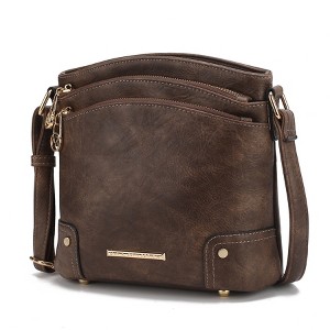 MKF Collection Ivara Vegan Leather Women’s Crossbody Shoulder Bag by Mia K - 1 of 4
