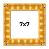 PosterPalooza | 7x7 Bamboo Picture Frame, UV Acrylic, 4 Finishes - Brown, Black, Gold, and Natural - 2 of 4
