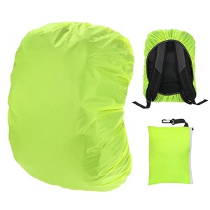 Unique Bargains Waterproof Backpack Rain Cover with A Carry Pouch for Hiking/Biking 1 Pc - 1 of 4