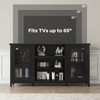 TV Stand for 65 Inch TVs Entertainment Center with Storage Cabinets  for Living Room 59 * 13.8 * 31.6 Inch - 4 of 4