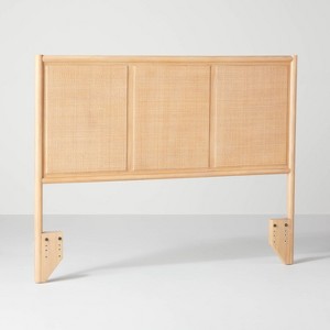 Wood & Cane Panel Headboard - Hearth & hand™ with Magnolia - 1 of 4