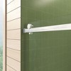 NicBex Shower Door 70"H Frameless Shower Doors Double Sliding Shower Door with Premium 5/16" (8mm) Thick Tempered Glass Door - 2 of 4
