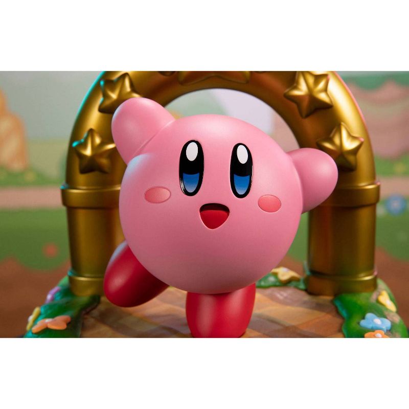 First 4 Figures: Kirby and the Goal Door 9&#34; PVC Statue, 4 of 13