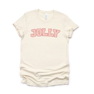 Simply Sage Market Women's Jolly Varsity Short Sleeve Graphic Tee - 1 of 4
