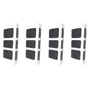Nispira Air Filter Pleated For Refrigerator for Paultra2 Ultra 2 Pure Air 2 Frigidaire and Electrolux Refrigerators Part 5303918847, 4 Filters - 1 of 4