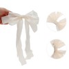 Unique Bargains Fashion Ribbon Bow Hair Clips Hairdo Clip 1 Pc - 2 of 4