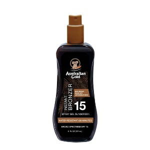 Australian Gold Sunscreen Spray Gel with Instant Bronzer - 8 fl oz - 1 of 4