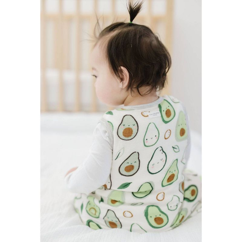 Loulou Lollipop Muslin Sleep Sack Wearable Blanket - Avocado 12-24M, 4 of 8