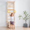 Swedish Climbing Wall for Kids,Jungle Gym for Toddlers,Indoor Playground Climbing Toys Climber Playset with Slide Climber with Swing& Swinging Rings - 3 of 4
