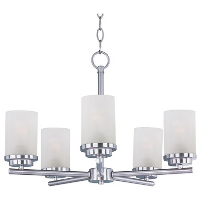 Maxim Lighting Corona 5 - Light Chandelier in  Satin Nickel