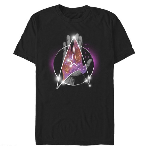Men's Star Trek Starfleet Galactic Salute T-shirt : Target