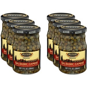 Alessi Balsamic Capers - Case of 6 - 7 oz - 1 of 2