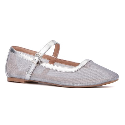 New York & Company Women's Page 2 Maryjane Flat