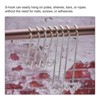 Unique Bargains Carbon Steel Indoor Outdoor Kitchen S Hooks 2 Pcs - 4 of 4